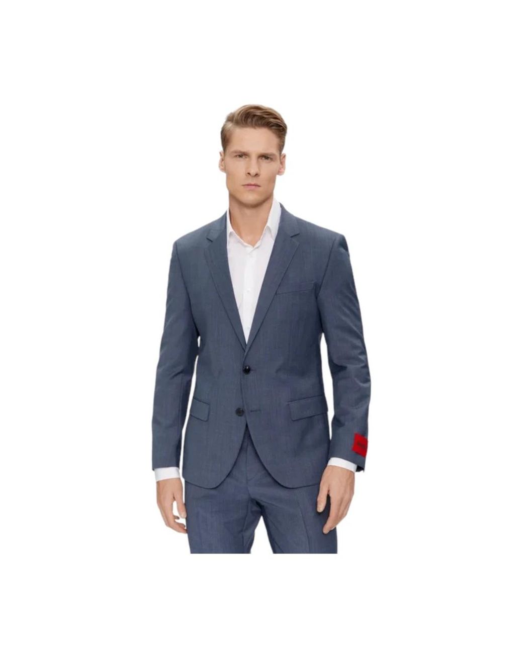 Single Breasted Suits HUGO de hombre de color Blue