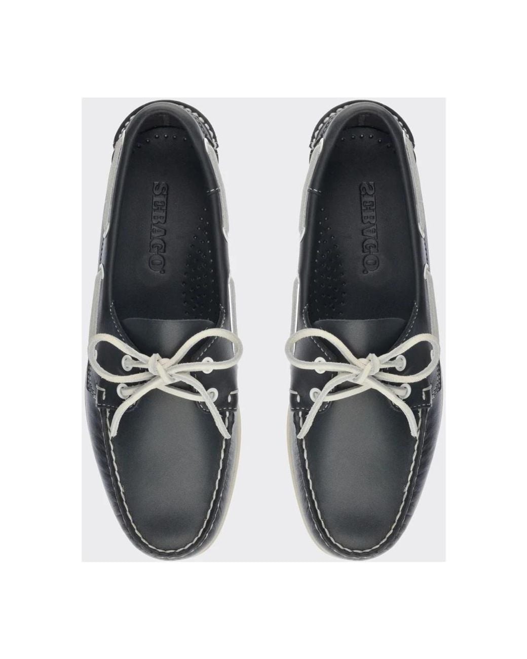 Sebago Blue Sailor Shoes for men