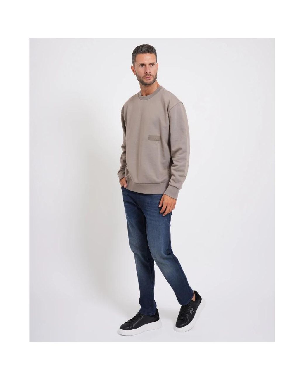 Boss Brown Sweatshirts for men