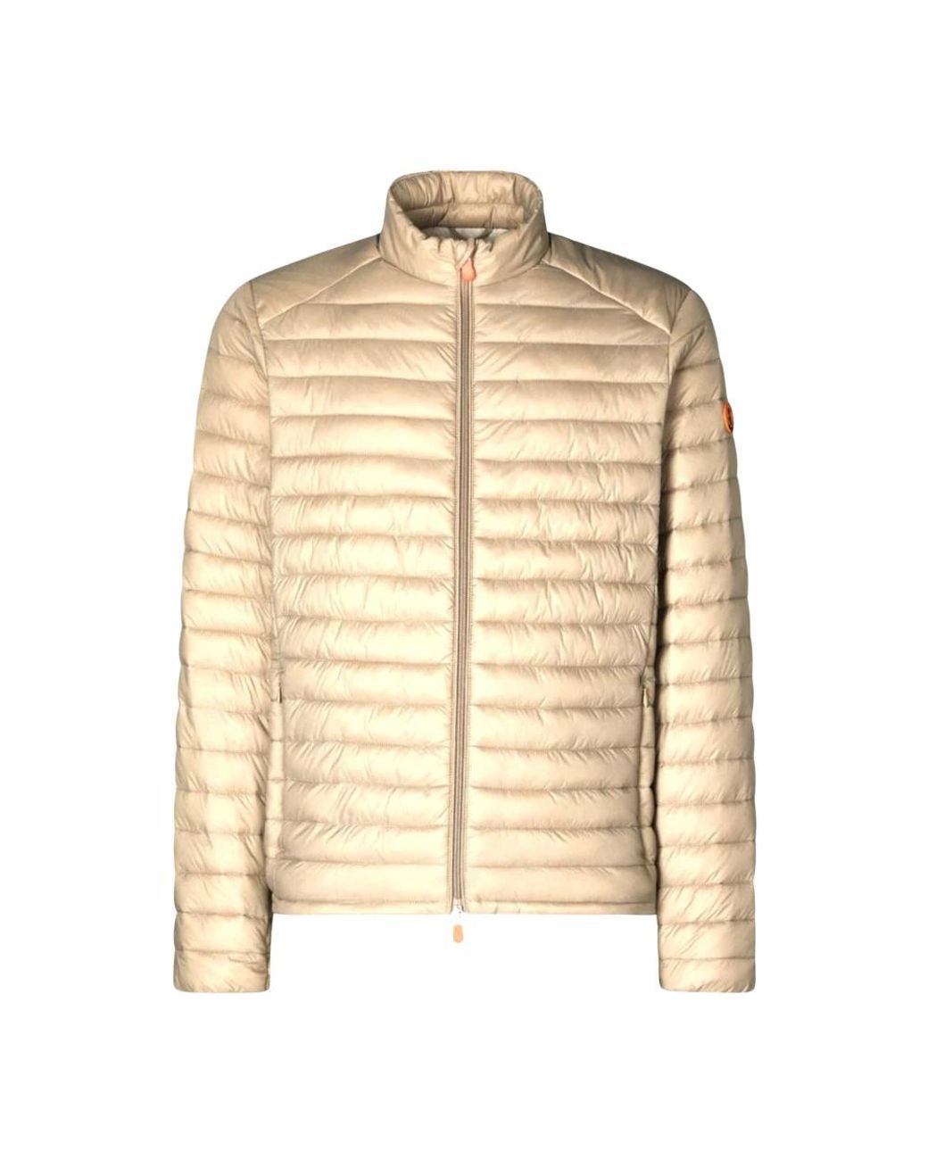 Save The Duck Jassen ,Polyester Alex Jacket in het Natural voor heren