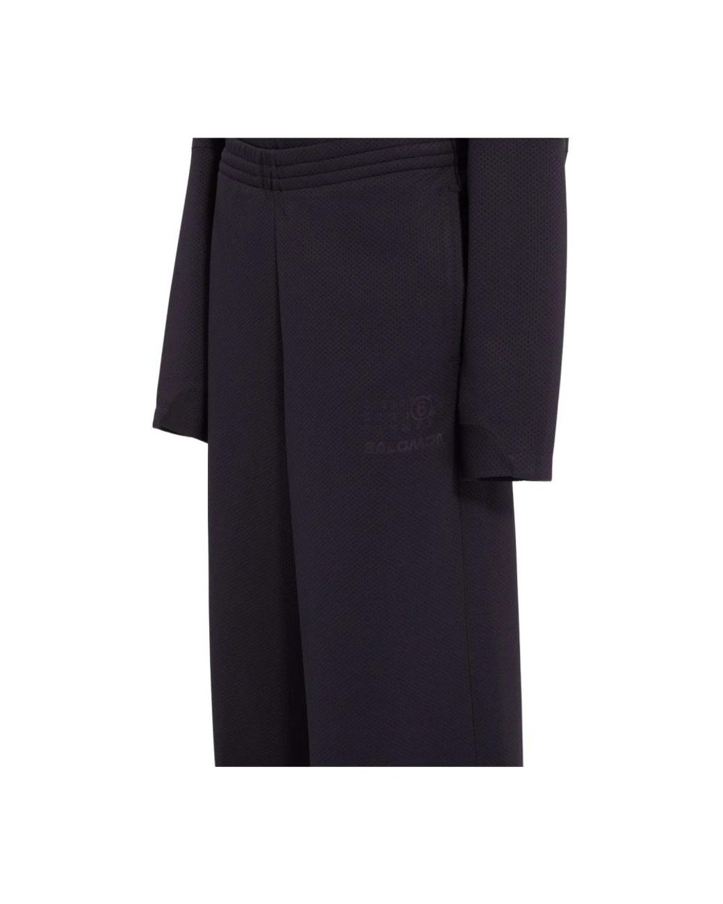 MM6 by Maison Margiela Blue Wide Trousers