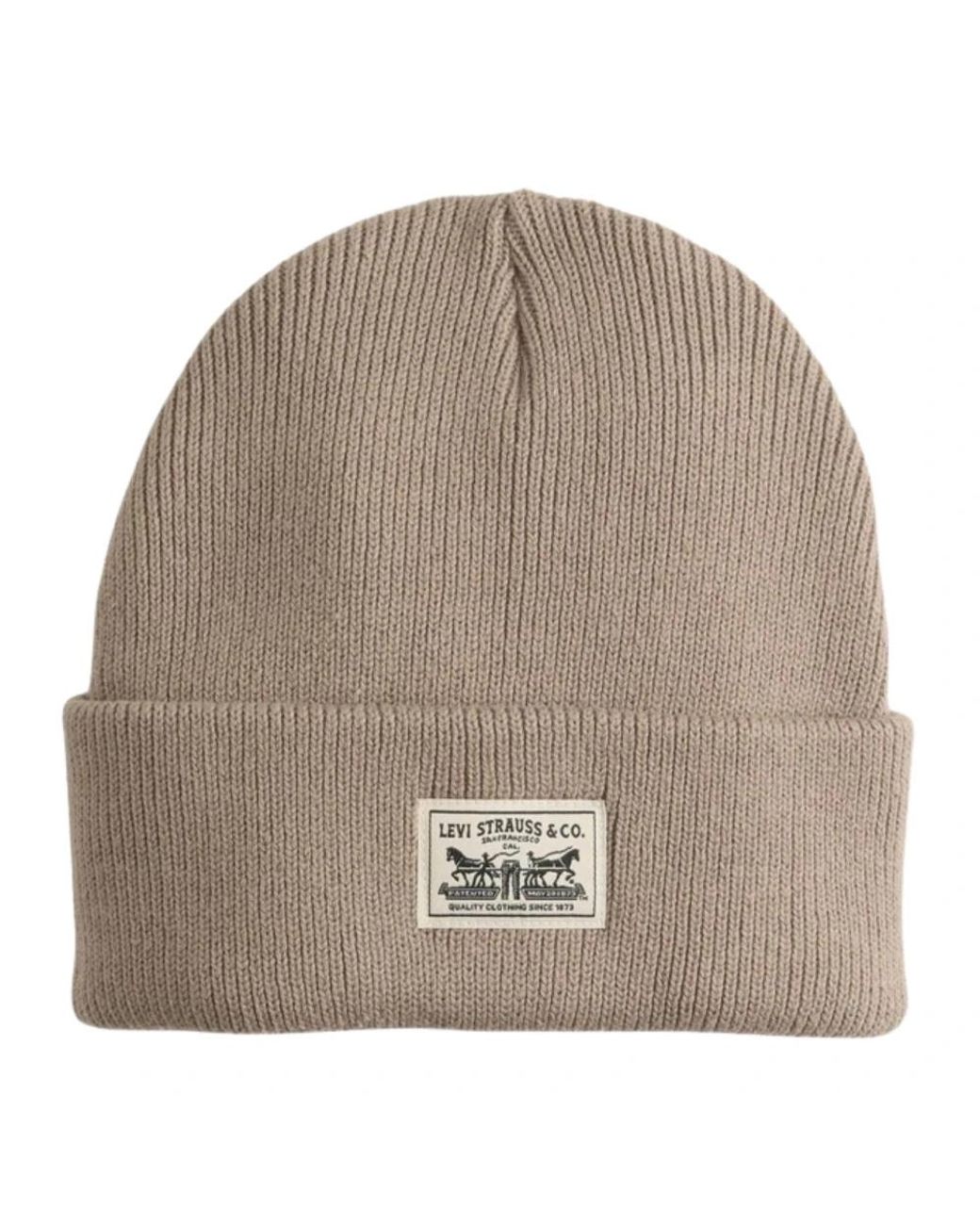 Levi's Backpatch Beanie in Gray für Herren
