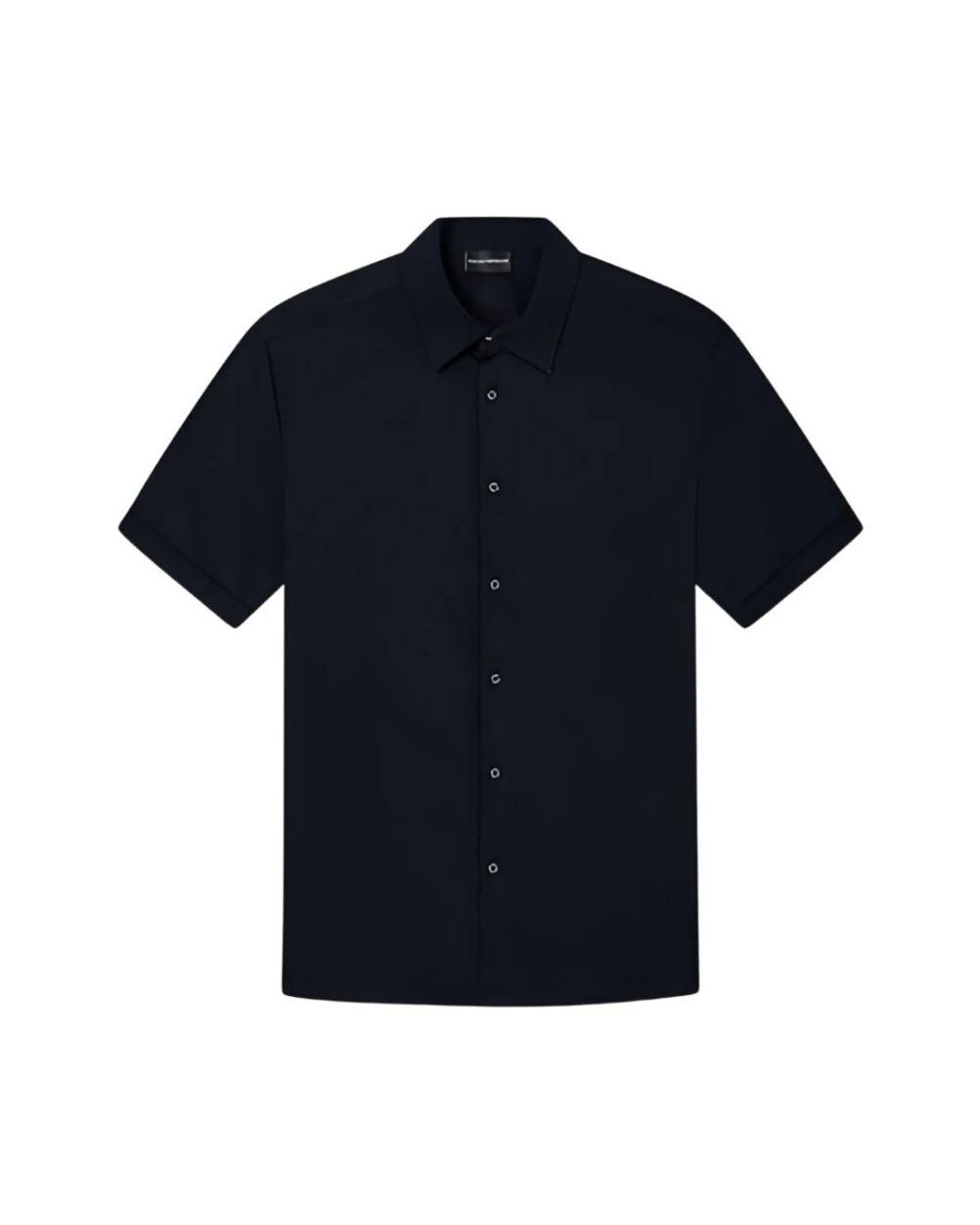 Emporio Armani Blue Short Sleeve Shirts for men