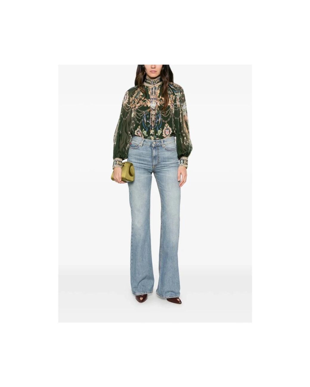 Seafarer Blue Flare Jeans