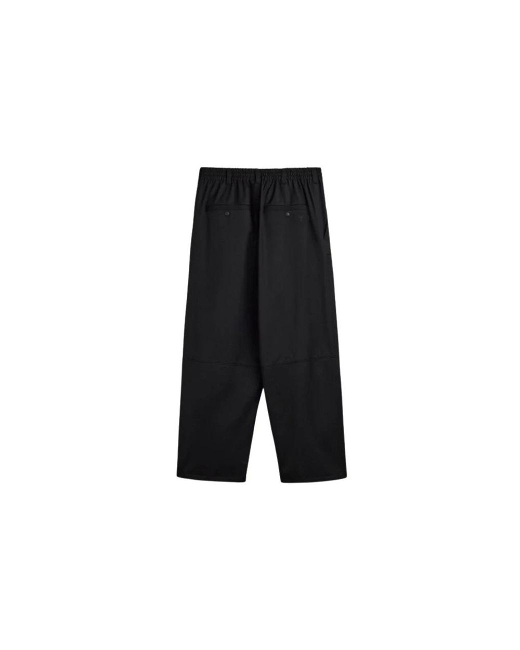 Y-3 Black Wide Trousers for men