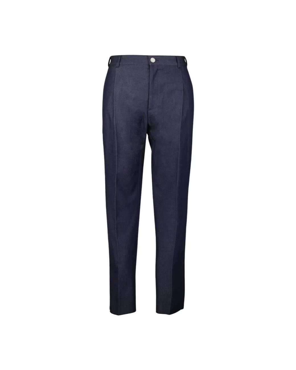 Dior Broeken ,Blauw ,Kasjmier Iconen Geplooide Broek Blauw Kasjmier in het Blue voor heren