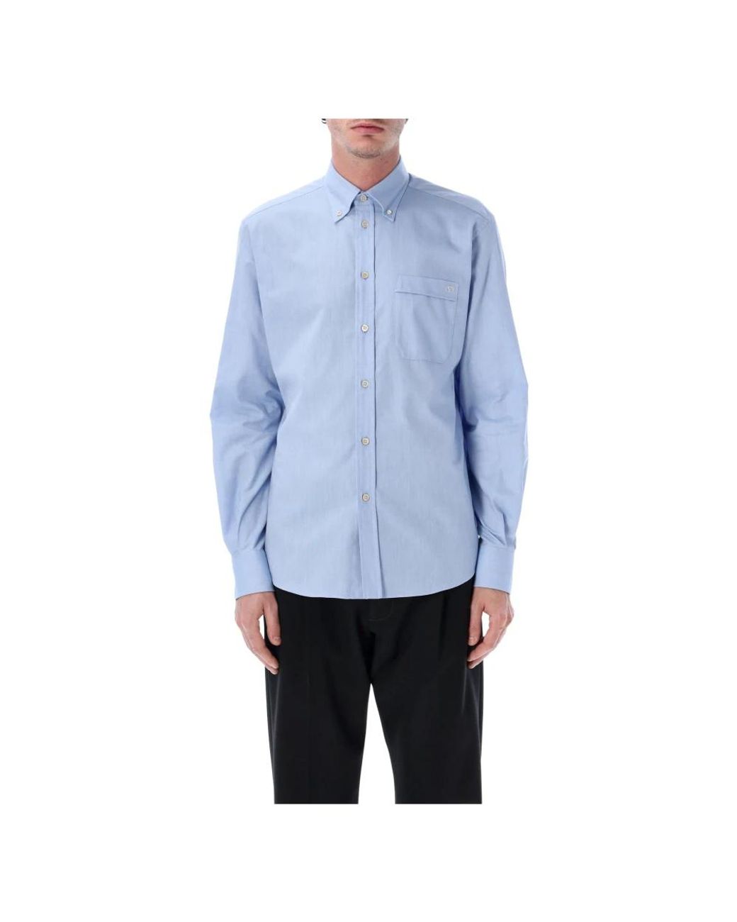 Valentino Garavani Blue Casual Shirts for men