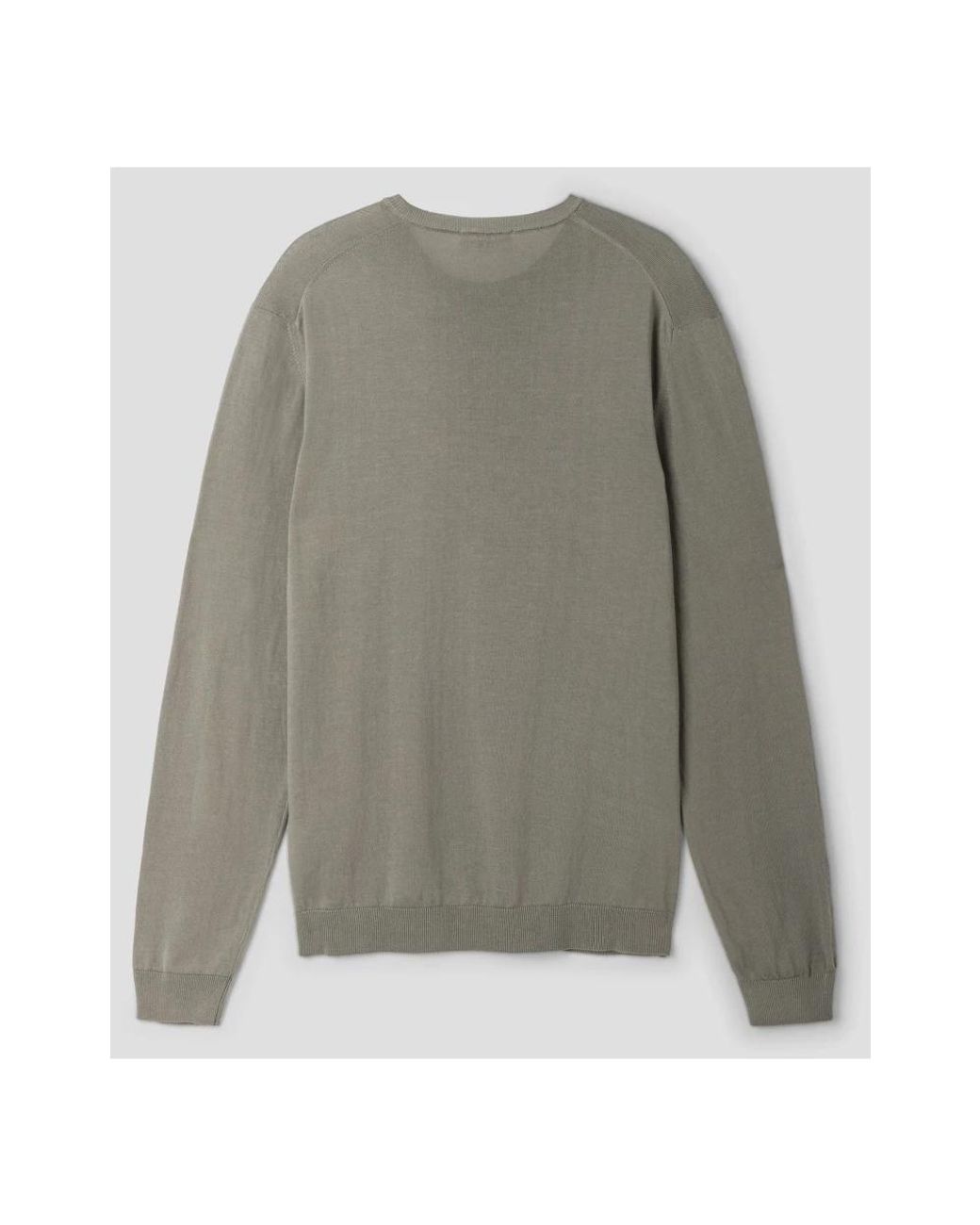 Roberto Collina Gray Round-Neck Knitwear for men