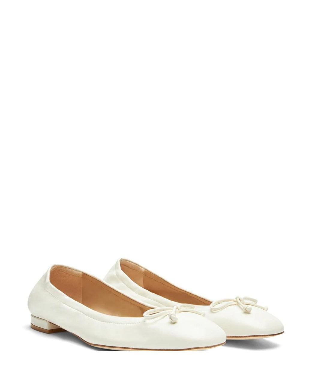Stuart Weitzman Natural Bria Ballet Flat