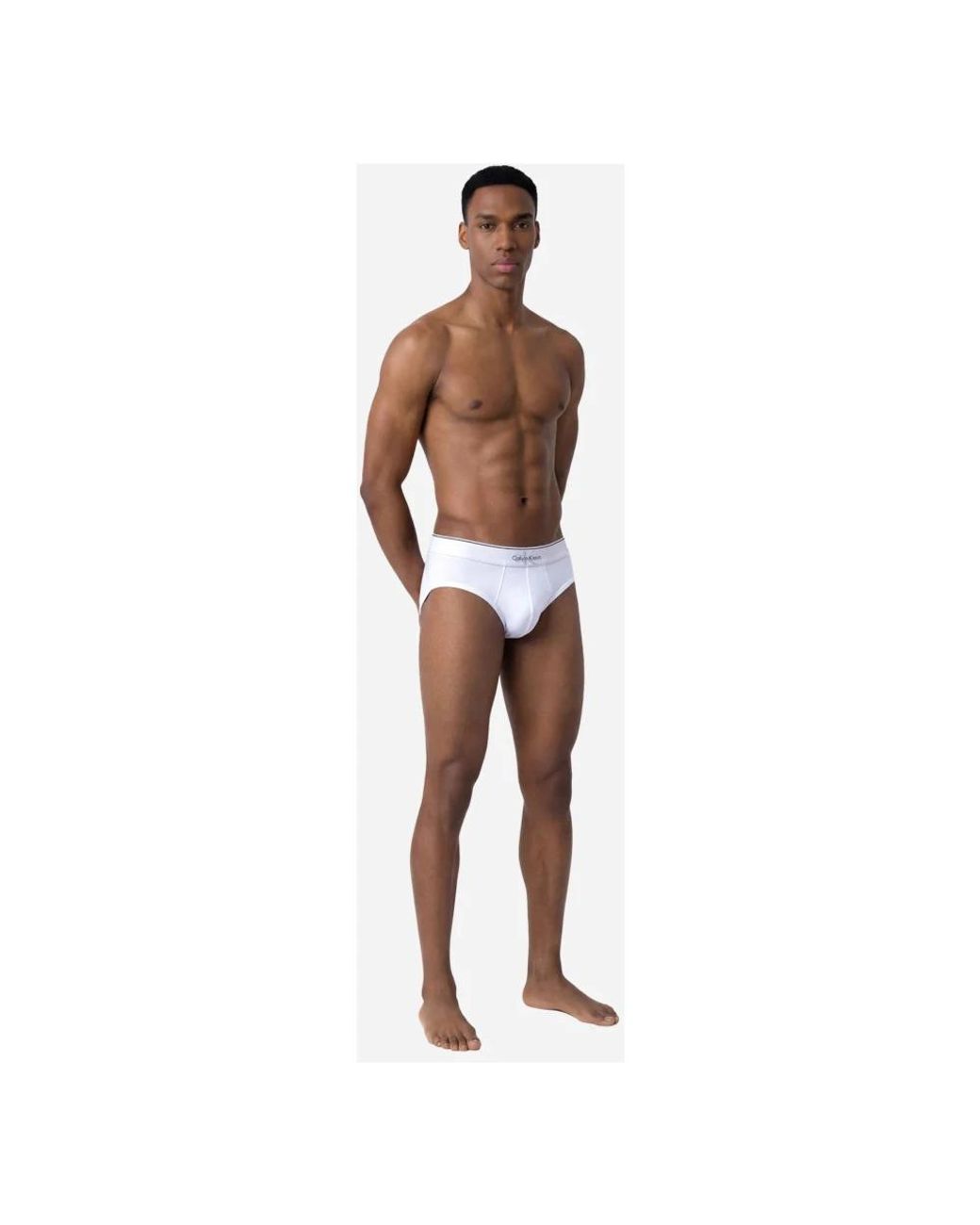 Calvin Klein Hip Brief 3Pk in Gray für Herren