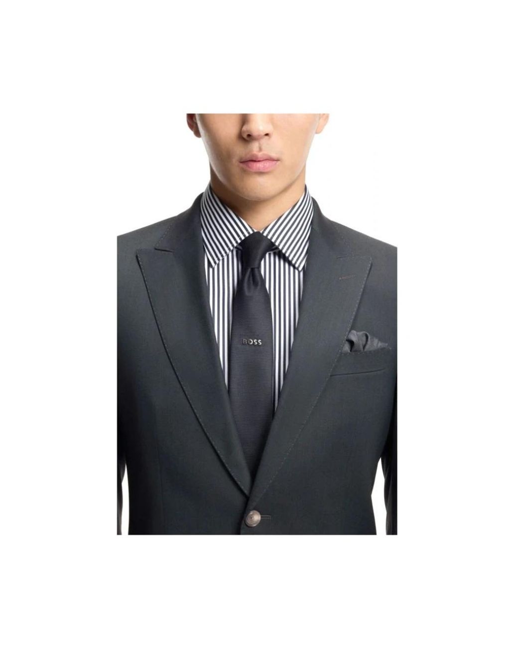 Boss Blue Single Breasted Suits for men