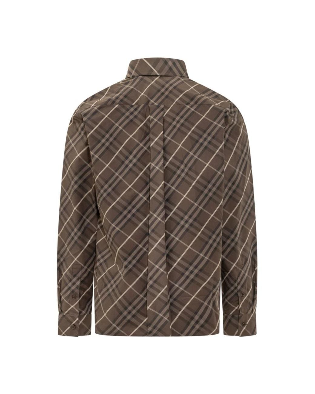 Burberry Brown Formal Shirts for men