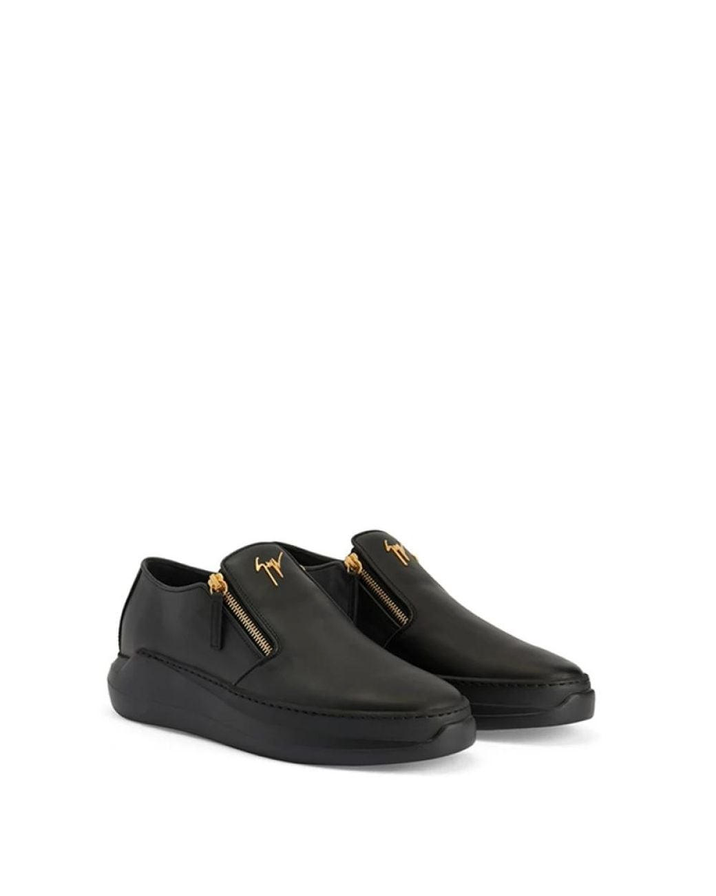 Giuseppe Zanotti Black Ankle Boots for men