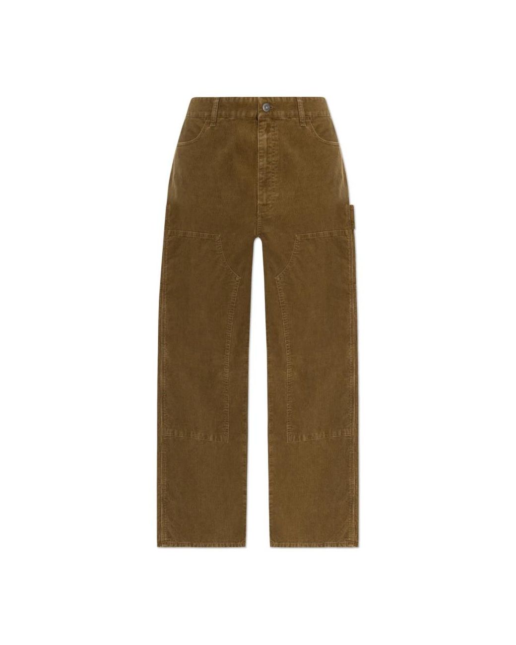 Golden Goose Deluxe Brand Green Wide Trousers for men