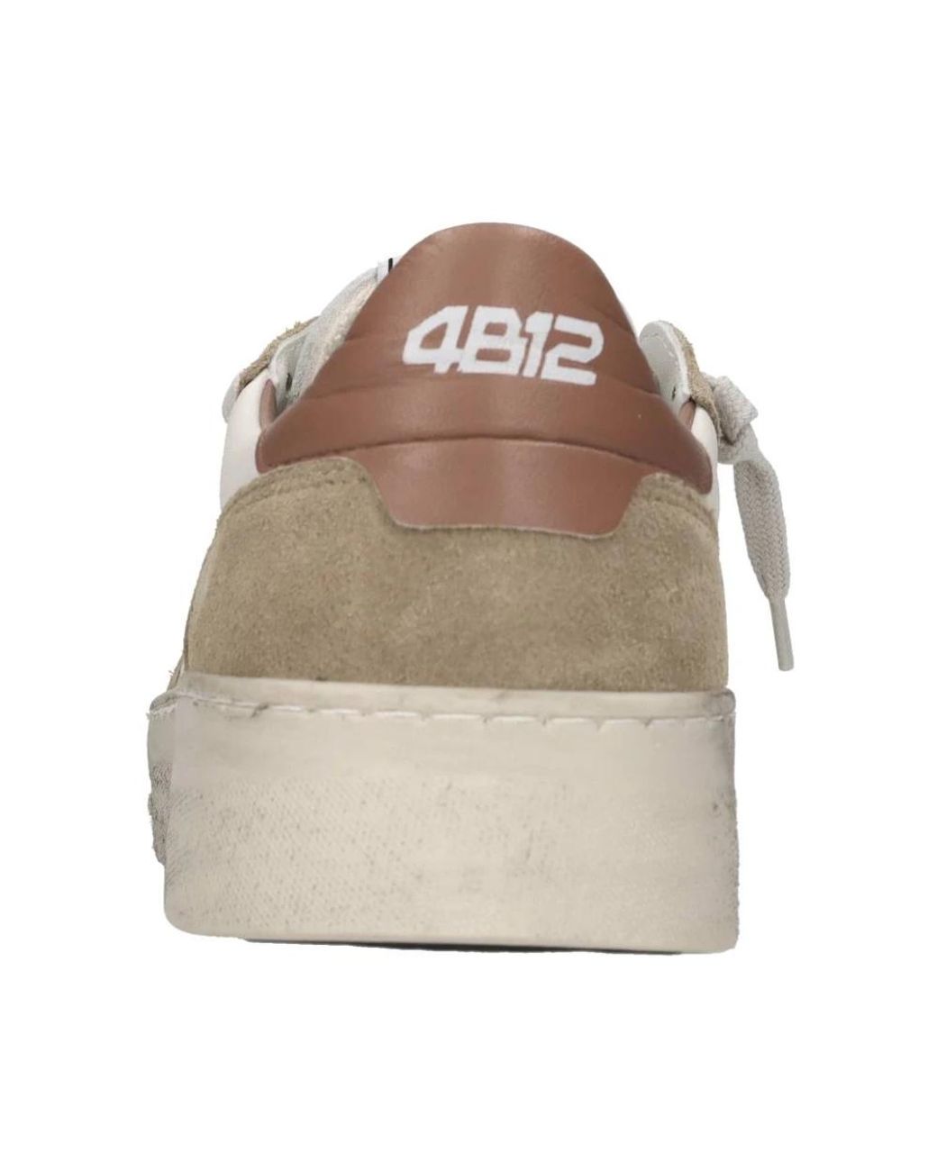 4b12 Hyper Sneaker in White für Herren