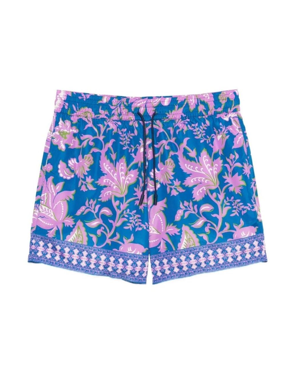 Etro Blue Beachwear for men