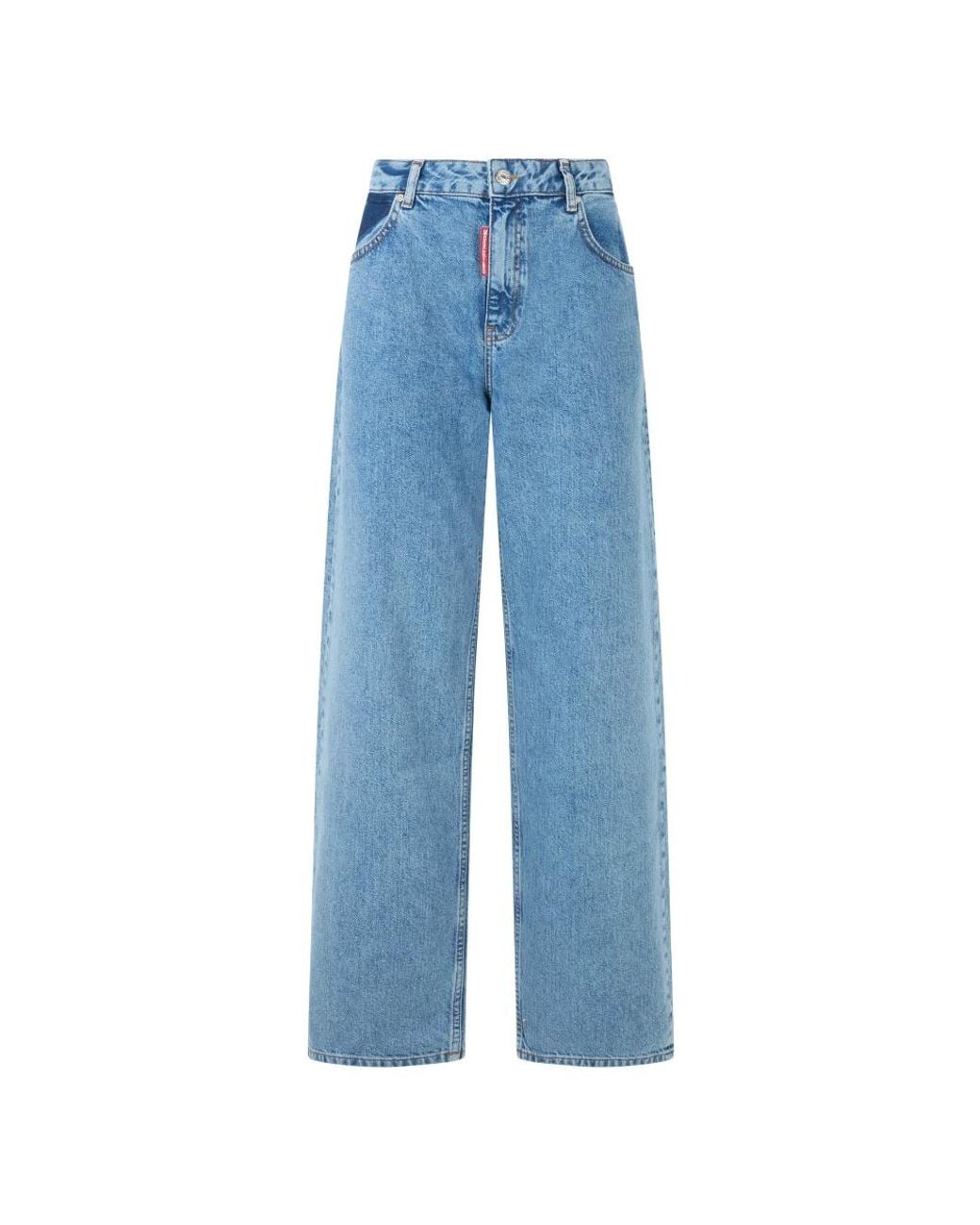 Moschino Blue Wide Jeans