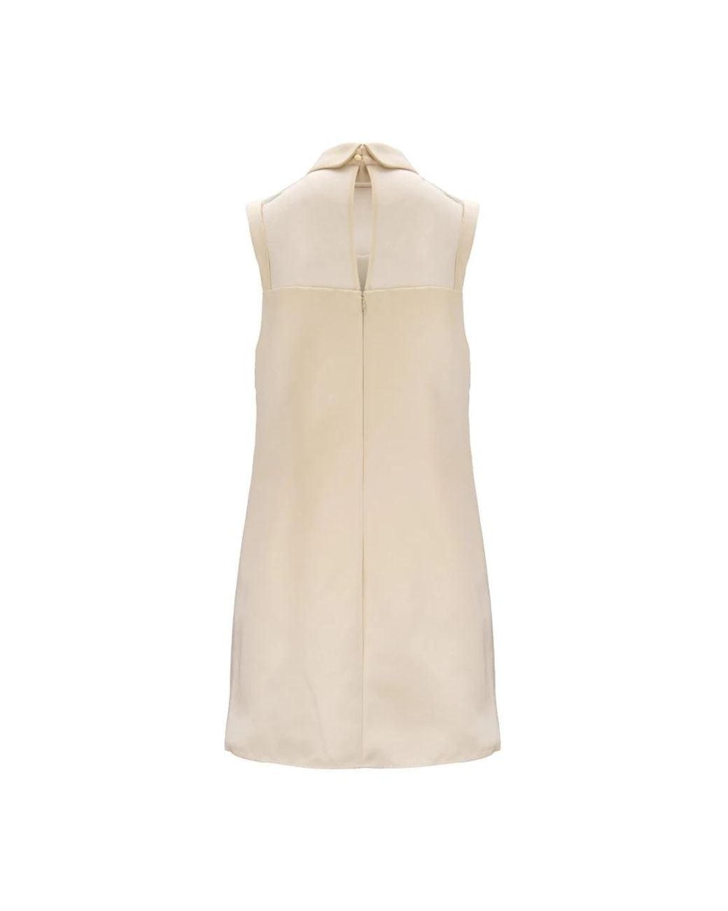 Elisabetta Franchi Natural Short Dresses