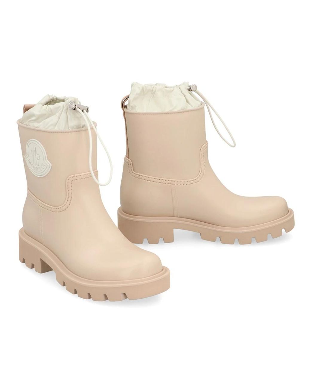 Moncler Natural Wellies for men