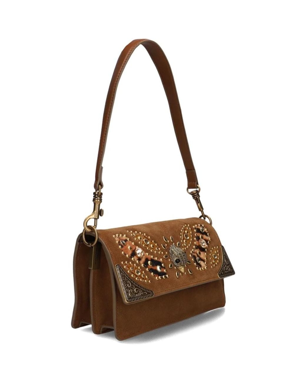 Kurt Geiger Brown Sloane Soft Shoulder