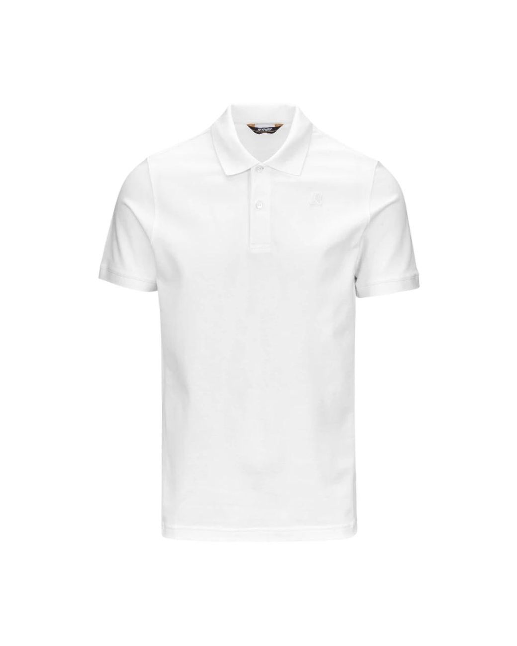K-Way White Polo Shirts for men
