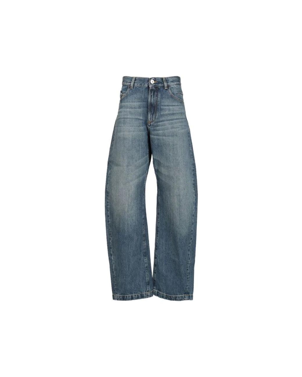 The Attico Blue Loose Fit Jeans