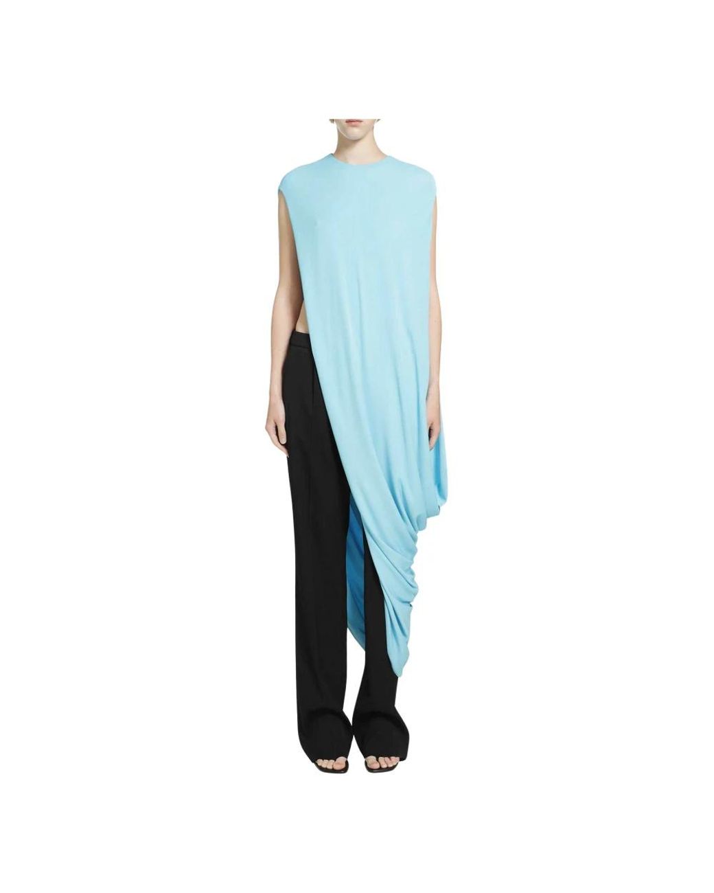 Tom Ford Blue Sleeveless Tops