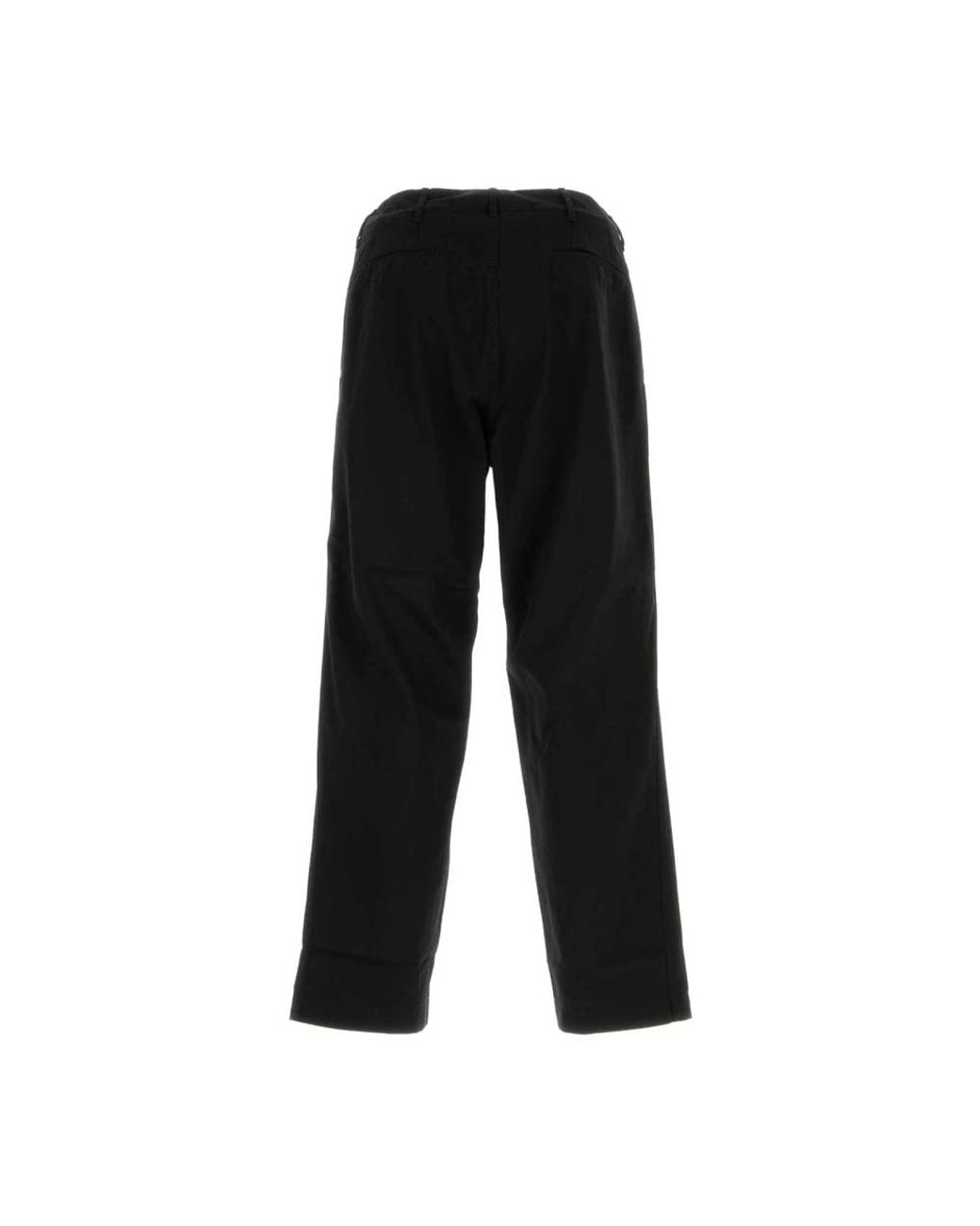 Nanamica Black Wide Trousers for men