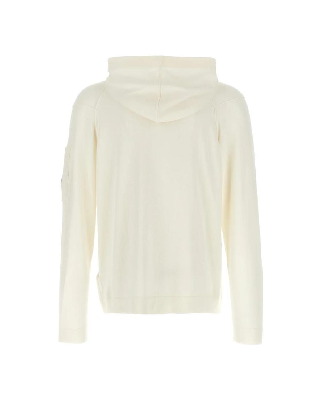 C P Company White Hoodies for men