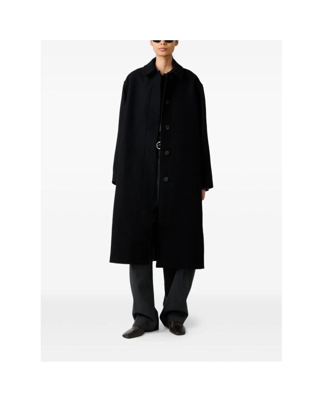 Single-Breasted Coats Studio Nicholson en coloris Black