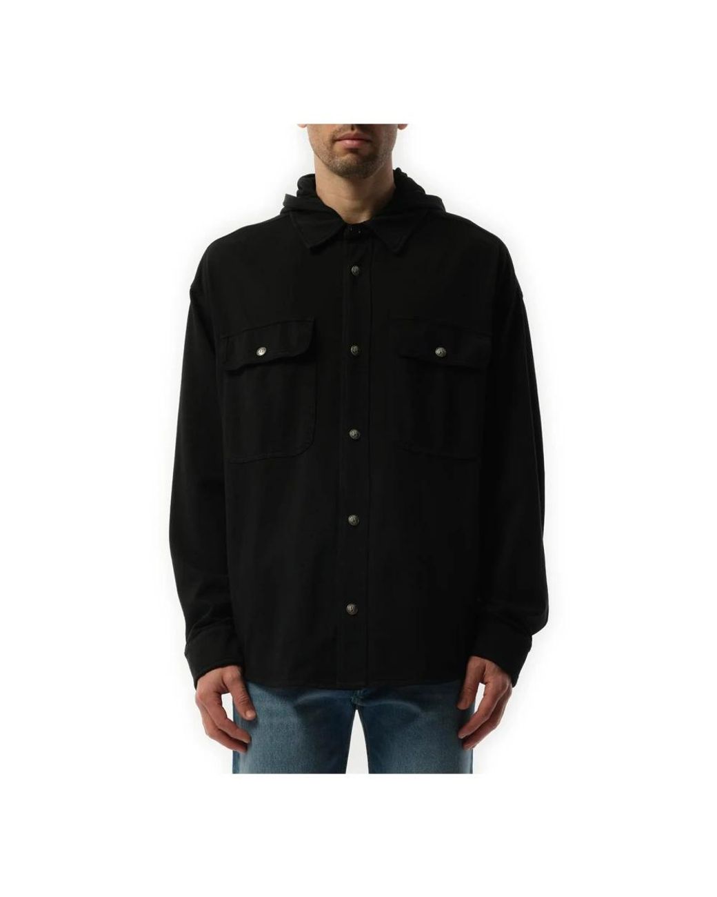 Palm Angels Black Casual Shirts for men