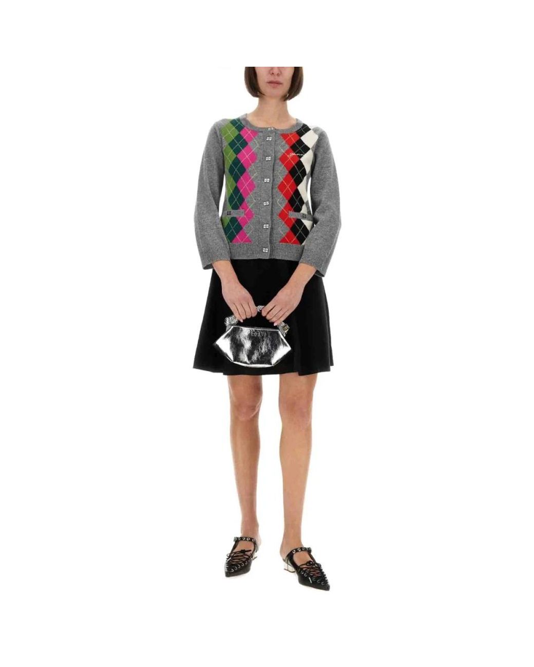 Ganni Black Cardigans