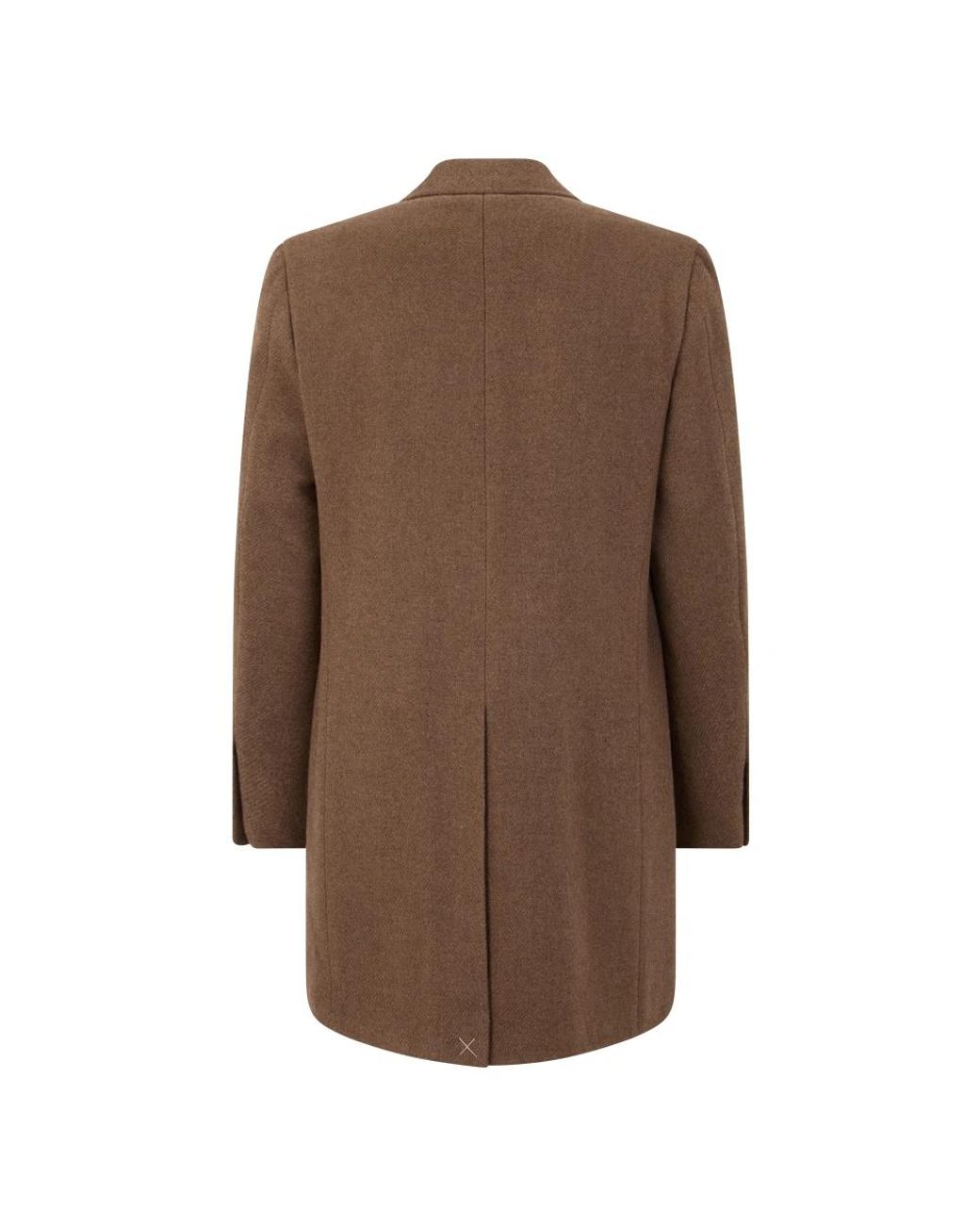 Canali Brown Single-Breasted Coats for men