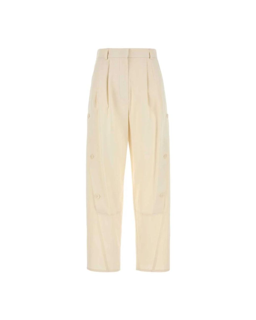 Max Mara Natural Straight Trousers