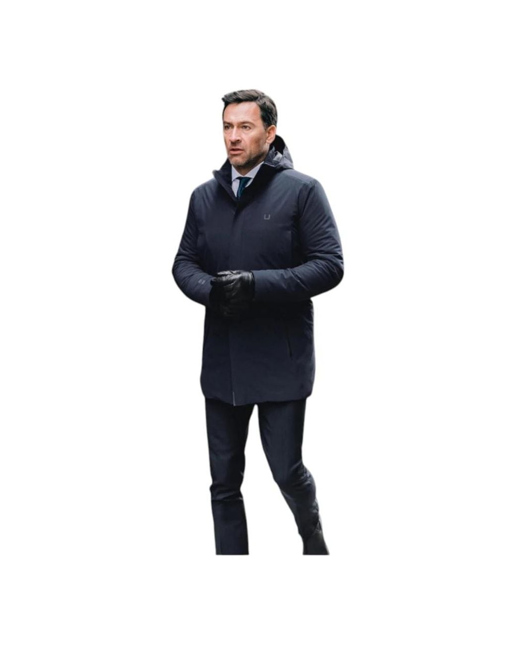 UBR Blue Parkas for men