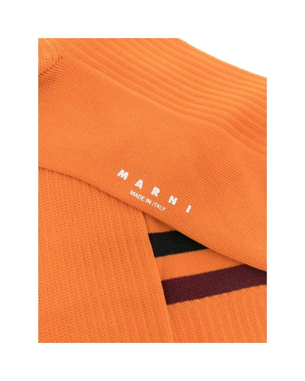 Socks di Marni in Orange