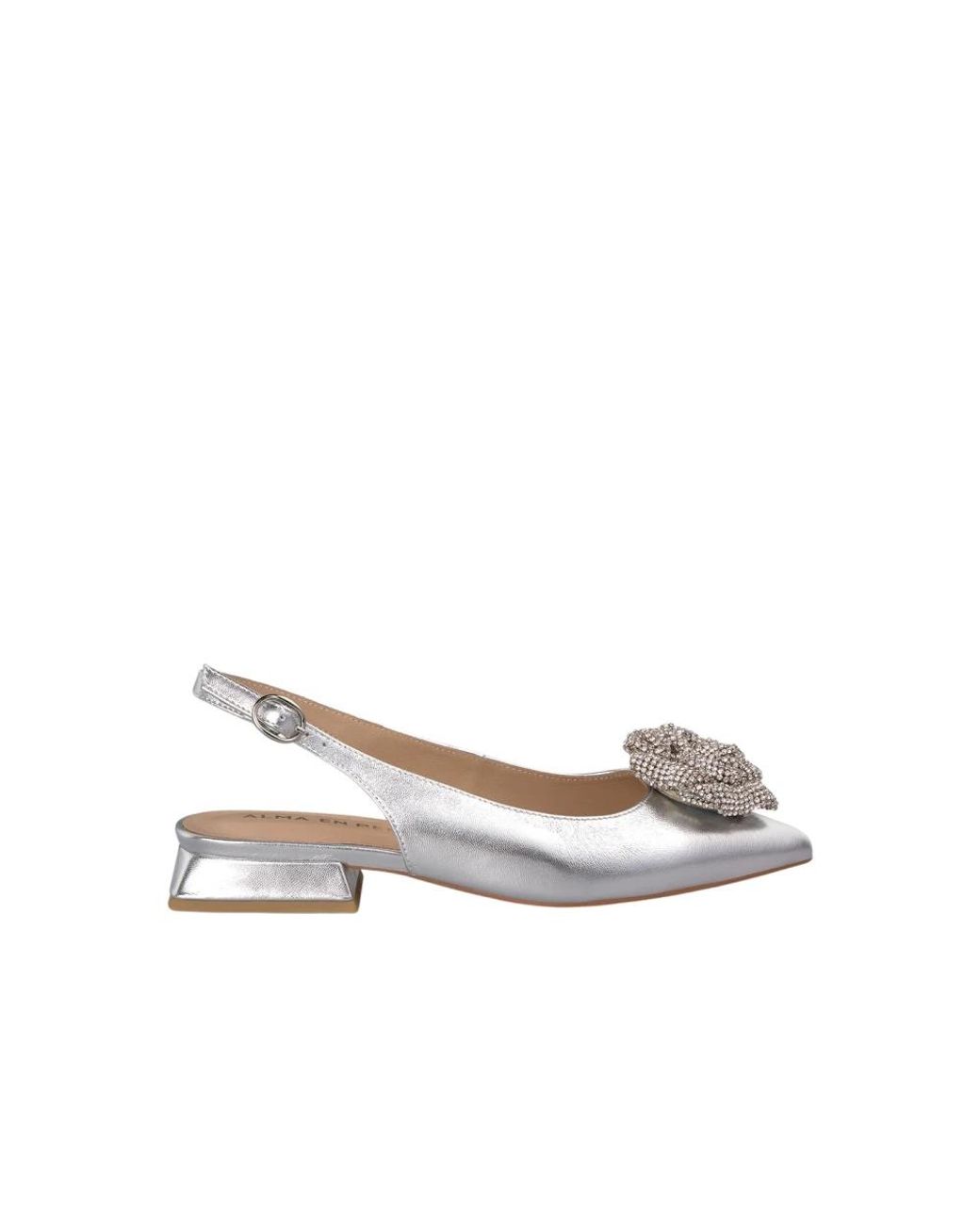 Alma En Pena. Gray Ballerina Shoes