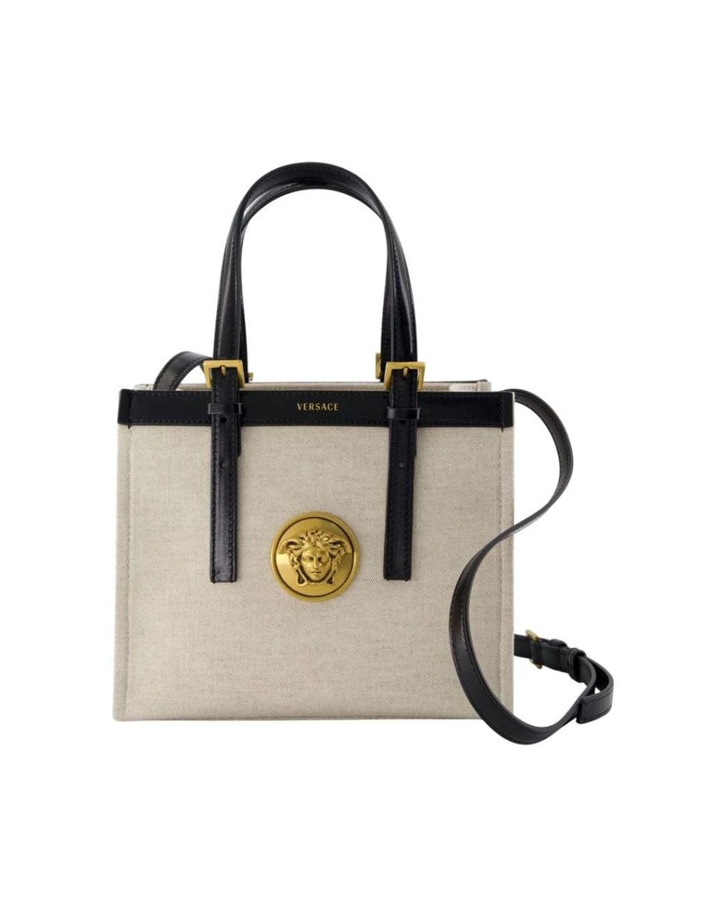 Versace Black Shopping Bags