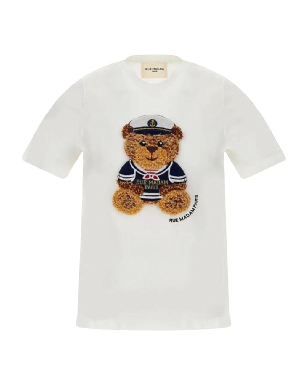 Rue Madam White T-Shirts