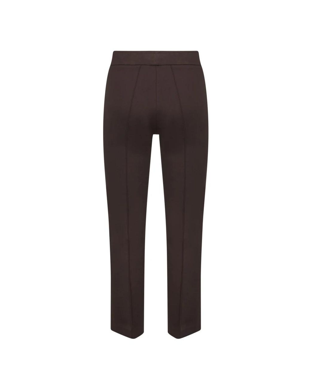 Blanca Vita Brown Cropped Trousers