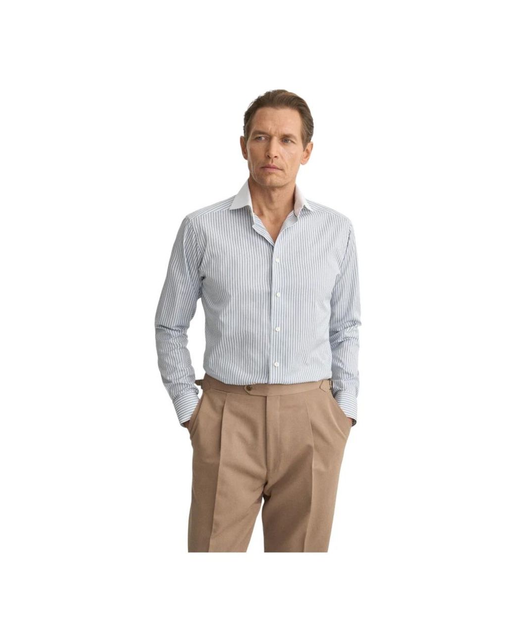 Eton of Sweden White Formal Shirts for men