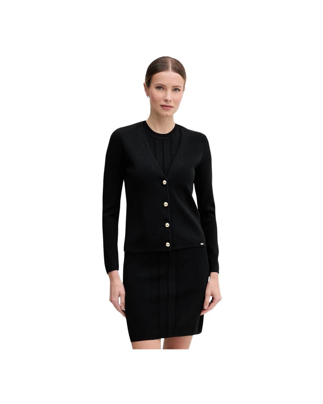 Cardigans GAUDI de color Black