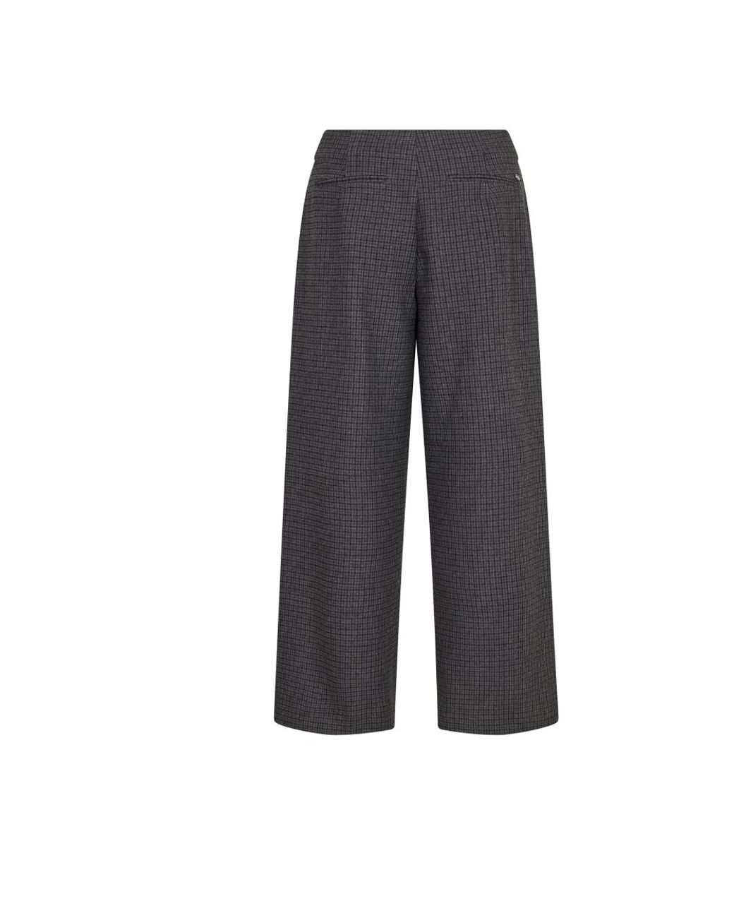 Mos Mosh Gray Wide Trousers