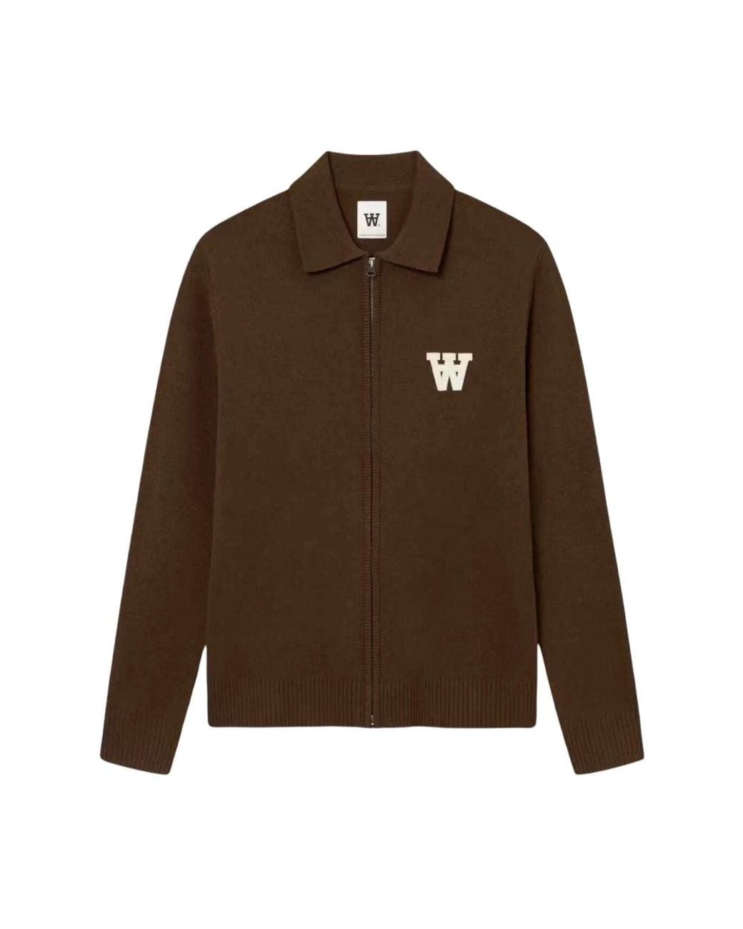 WOOD WOOD Brown Cardigans for men