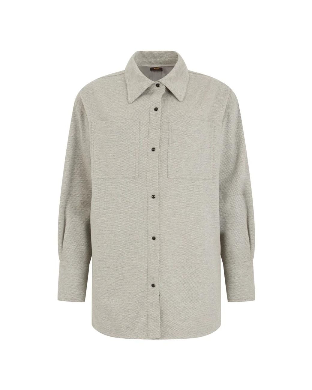 Moorer Overshirt in het Gray