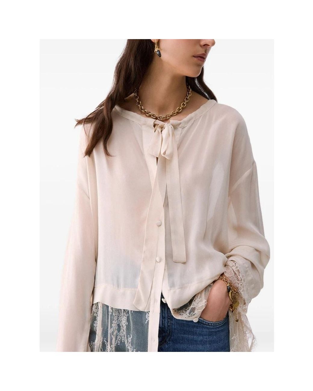 Blouses Liu Jo de color Natural