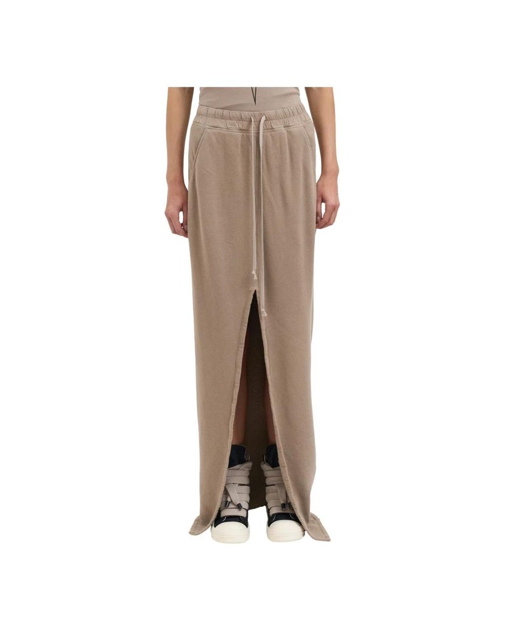 Rick Owens Rokken ,Bruin ,Maxi Rok in het Brown