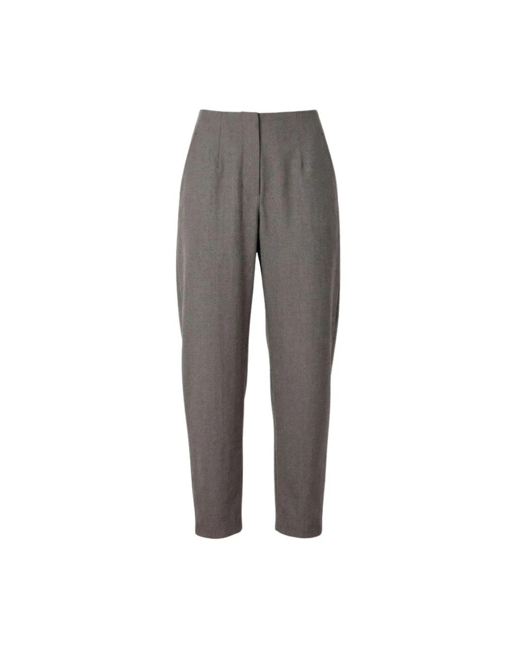Jacquemus Gray Straight Trousers