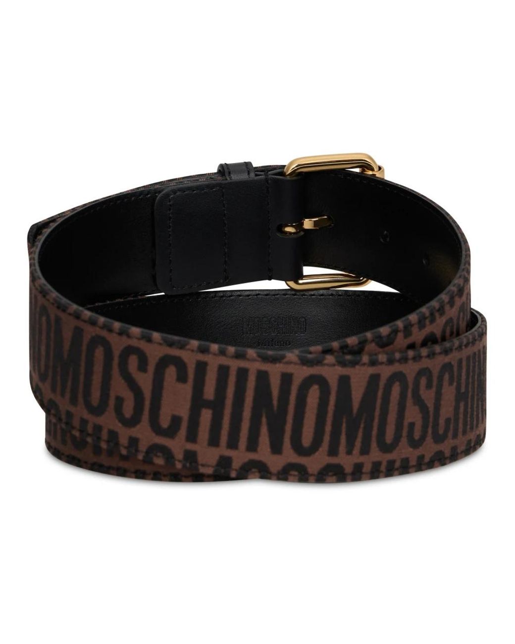 Moschino Black Belts