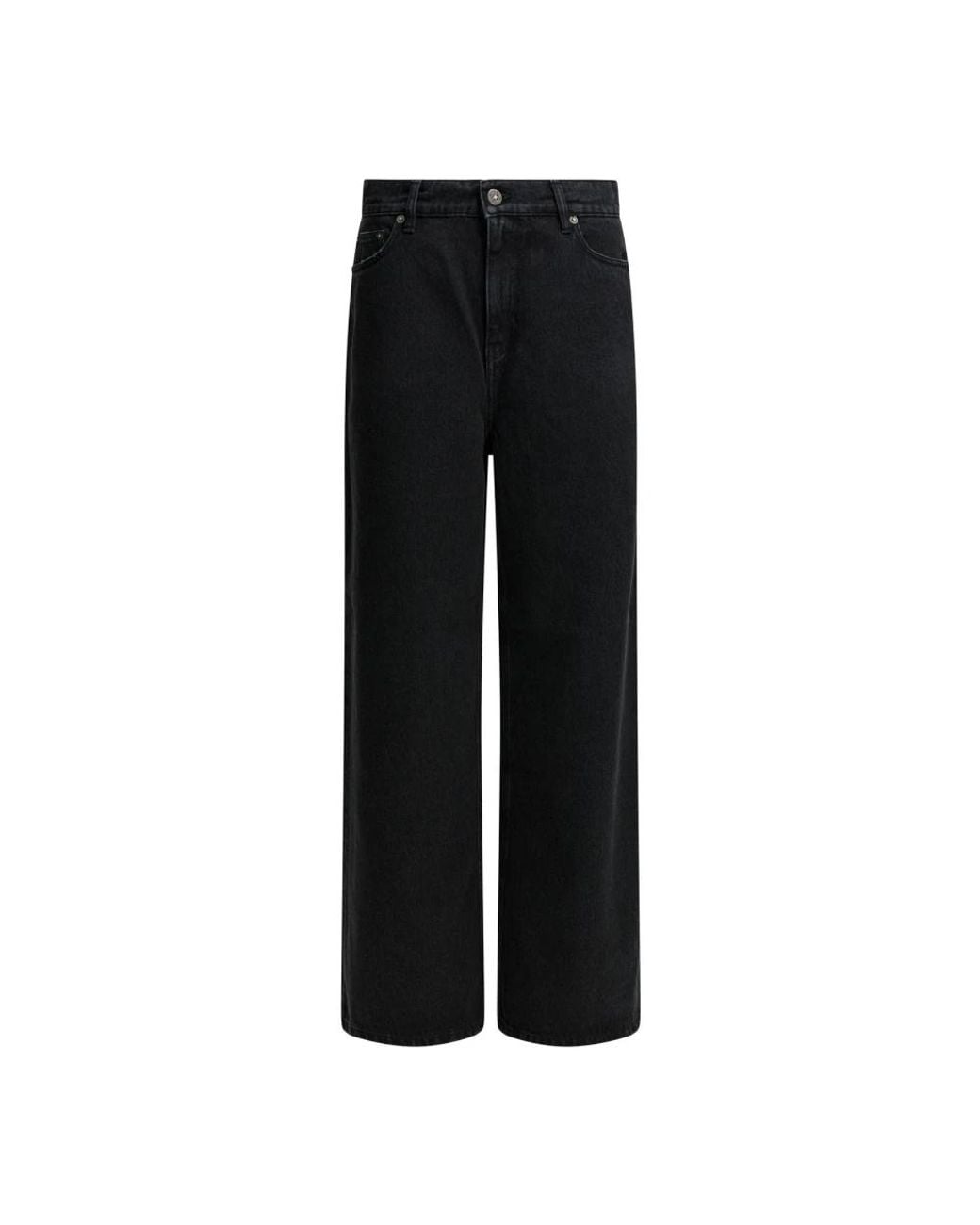 Golden Goose Deluxe Brand Black Straight Fit Jeans